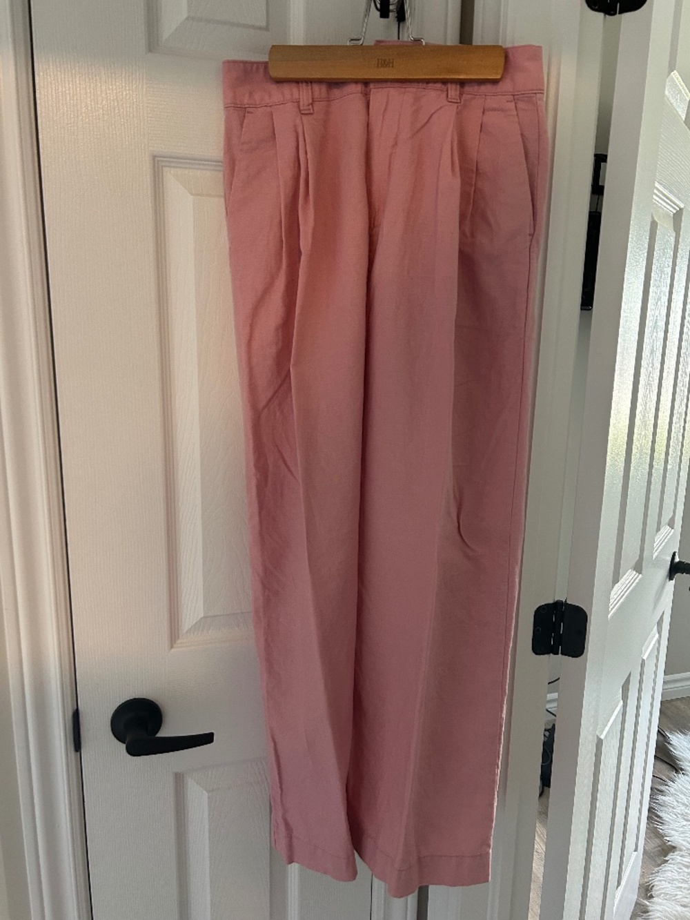 Gap wide leg linen pants